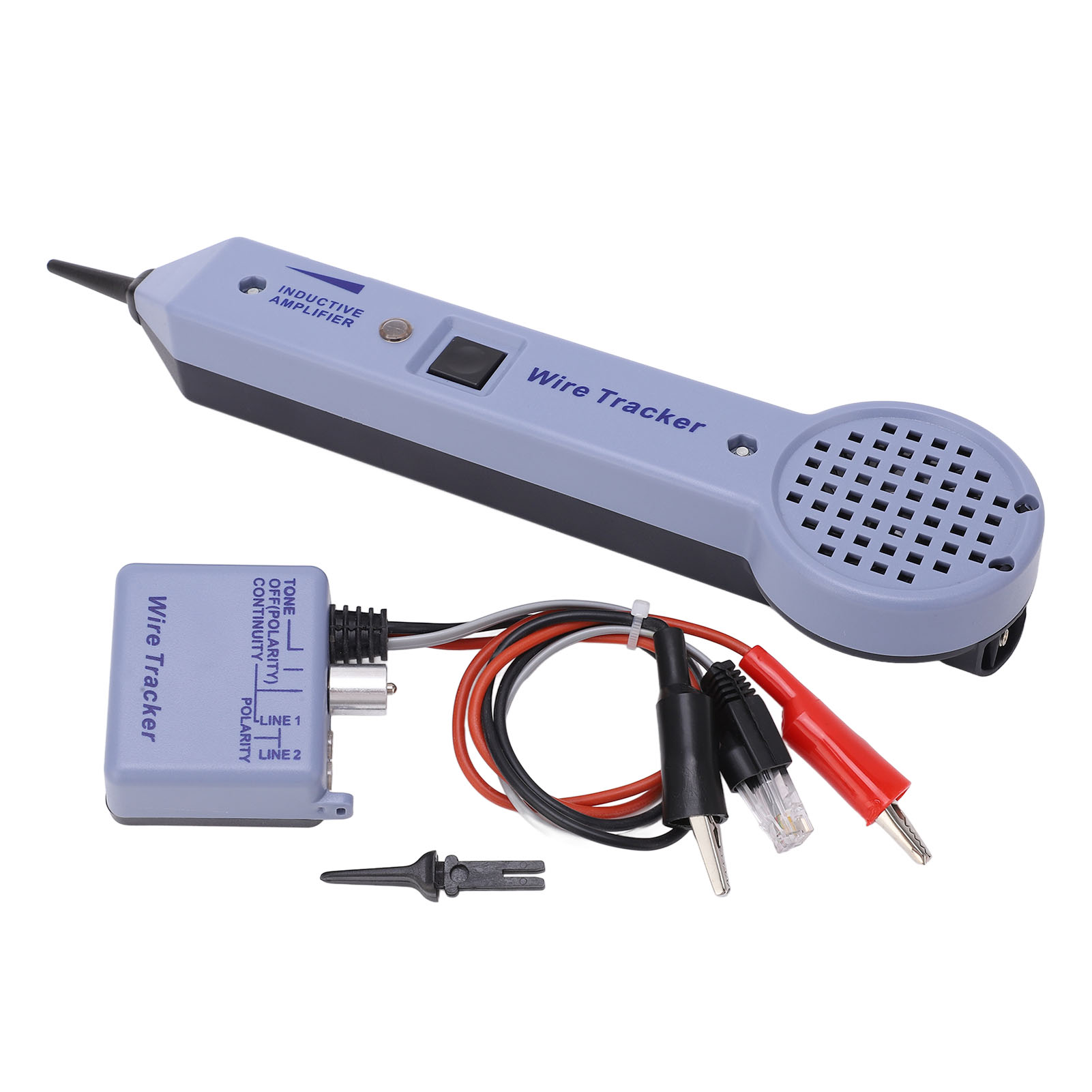 Netzwerkkabel-suchtester-kit Mit Einstellbarem Audio-induktionsverstärker Und Kabeltoner-detektor