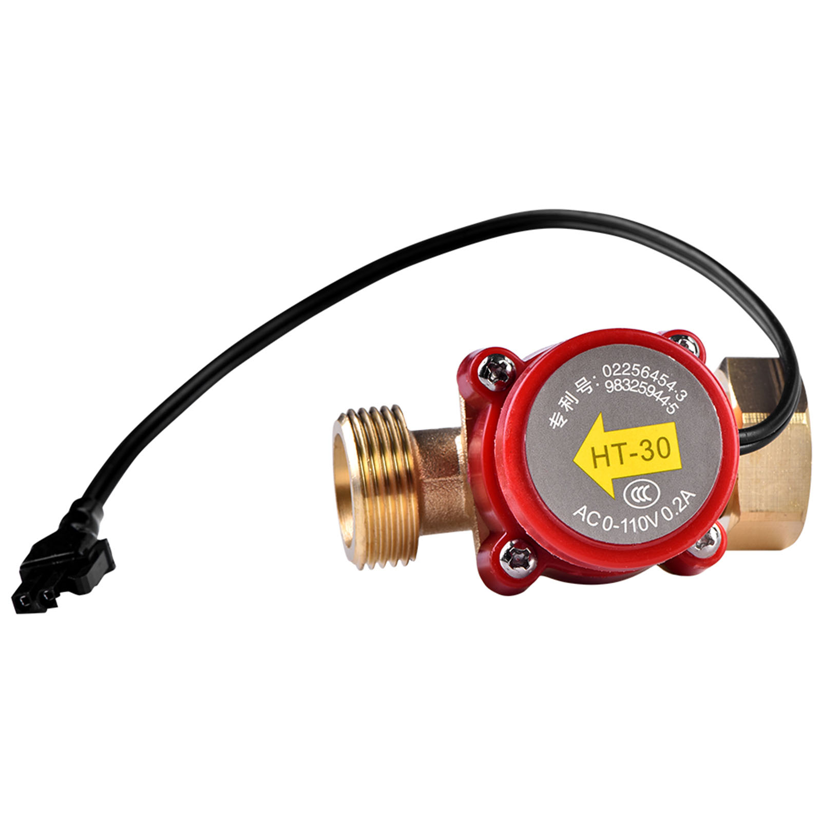Stück Ht-30 Ac 0-110v 0,2a G3/4 "-3/4" Gewinde Wasserpumpen-durchflusssensor-schalter