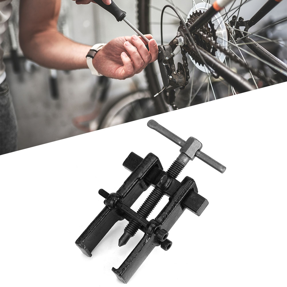 Zweiarmiger Abzieher Aus Chrom-vanadium-stahl, Kugellager-auszieher, Handwerkzeug Für Fahrradreparaturen, 75 Mm (3 Zoll)