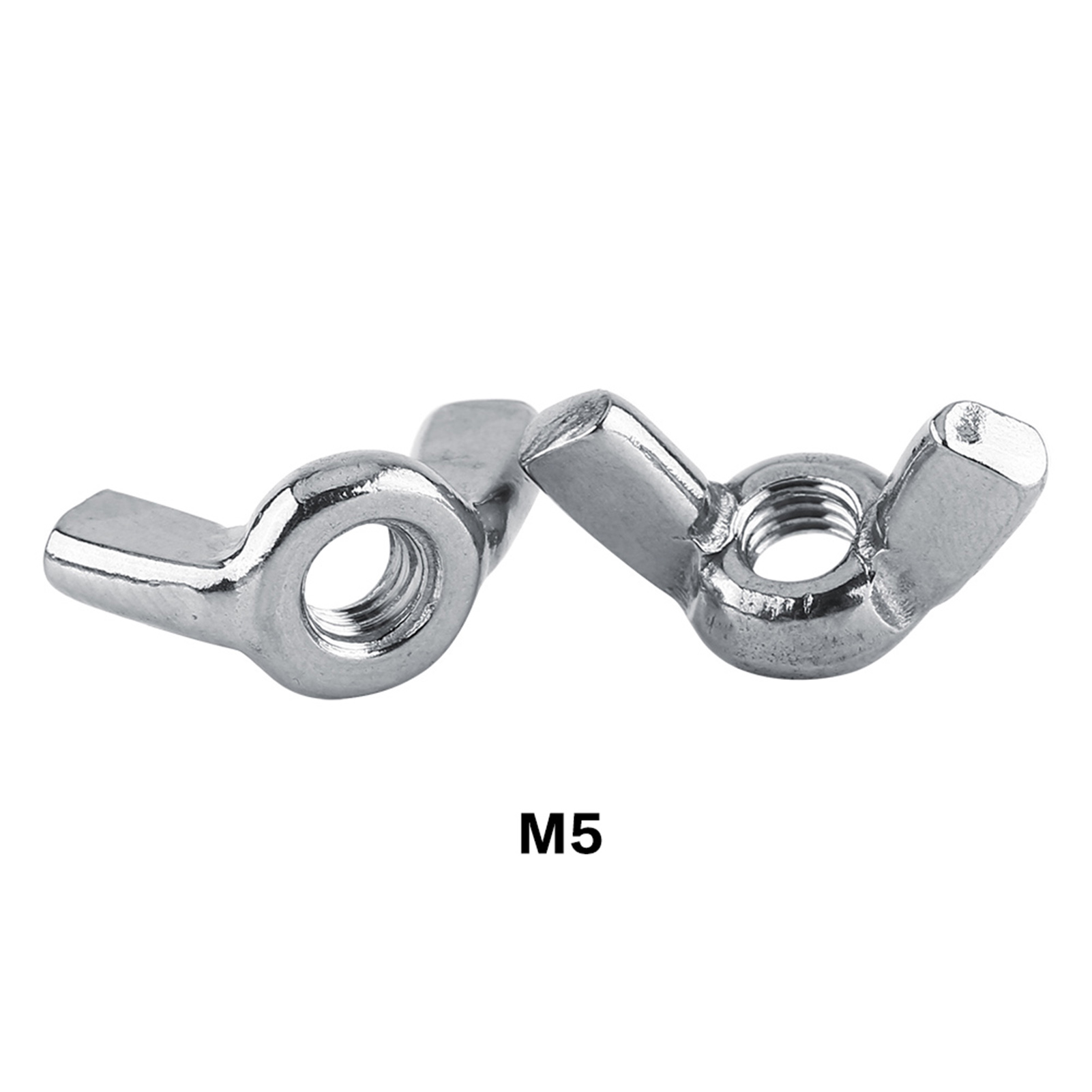 10 Stück Flügelmuttern Aus Edelstahl Ss316 (m5)