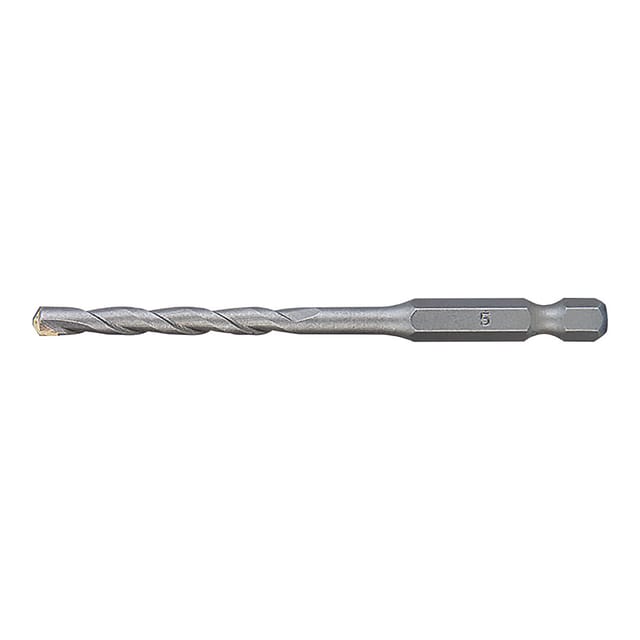 D-23793 Stein-Spiralbohrer 5 mm Gesamtlänge 93 mm 1/4' (6.3 mm) 1 St. - Makita