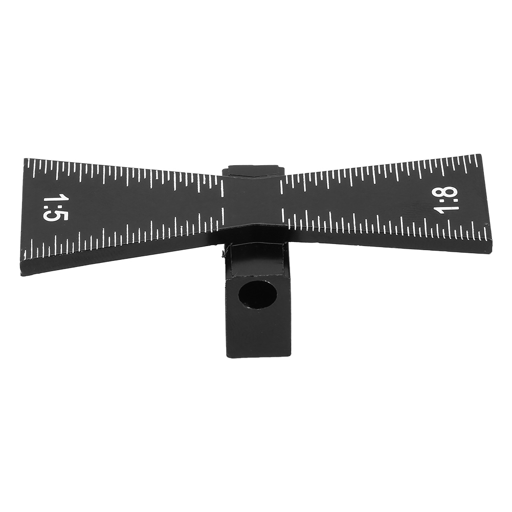 Schwalbenschwanzlehre Aus Aluminiumlegierung, Holzbearbeitungswerkzeug, Schwalbenschwanz-holzmarkierungslineal (1:5 1:8)
