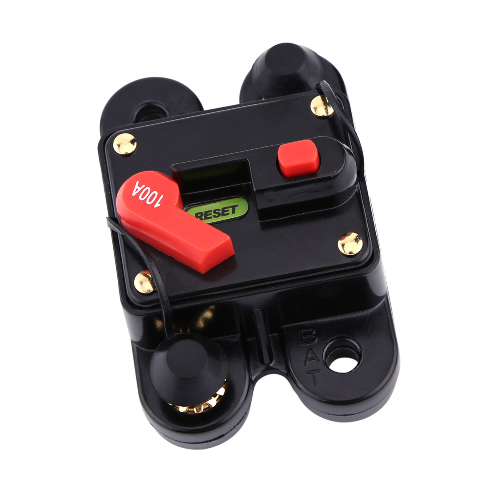 Dc12v Trennschalter Für Auto, Boot, Fahrrad, Stereoanlage, Audio-rückstellsicherung (100a)
