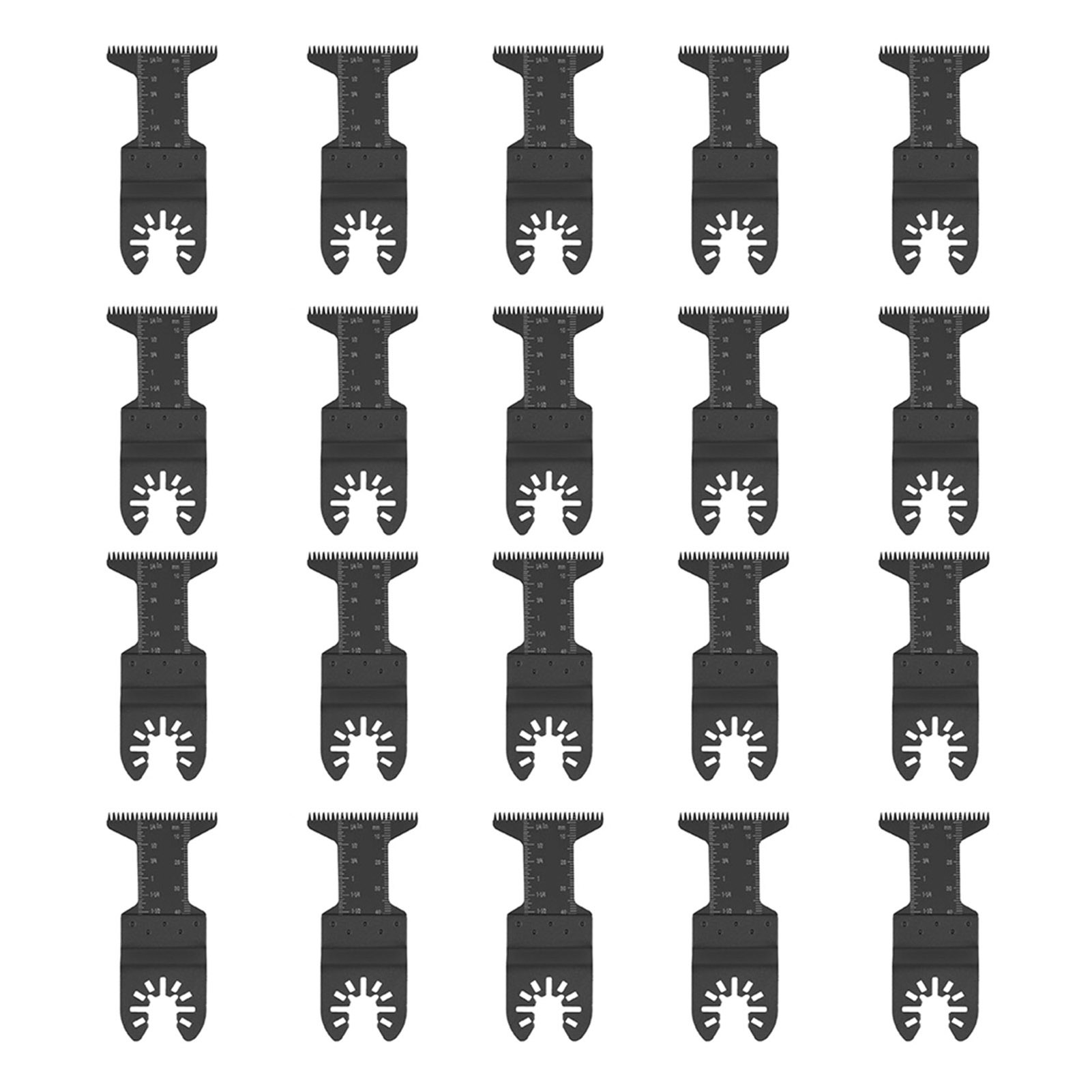 20 Stück 44 Mm Oszillierende Multifunktionswerkzeug-sägeblätter Mit Langen Zähnen Für Bosch, Dremel Und Fein