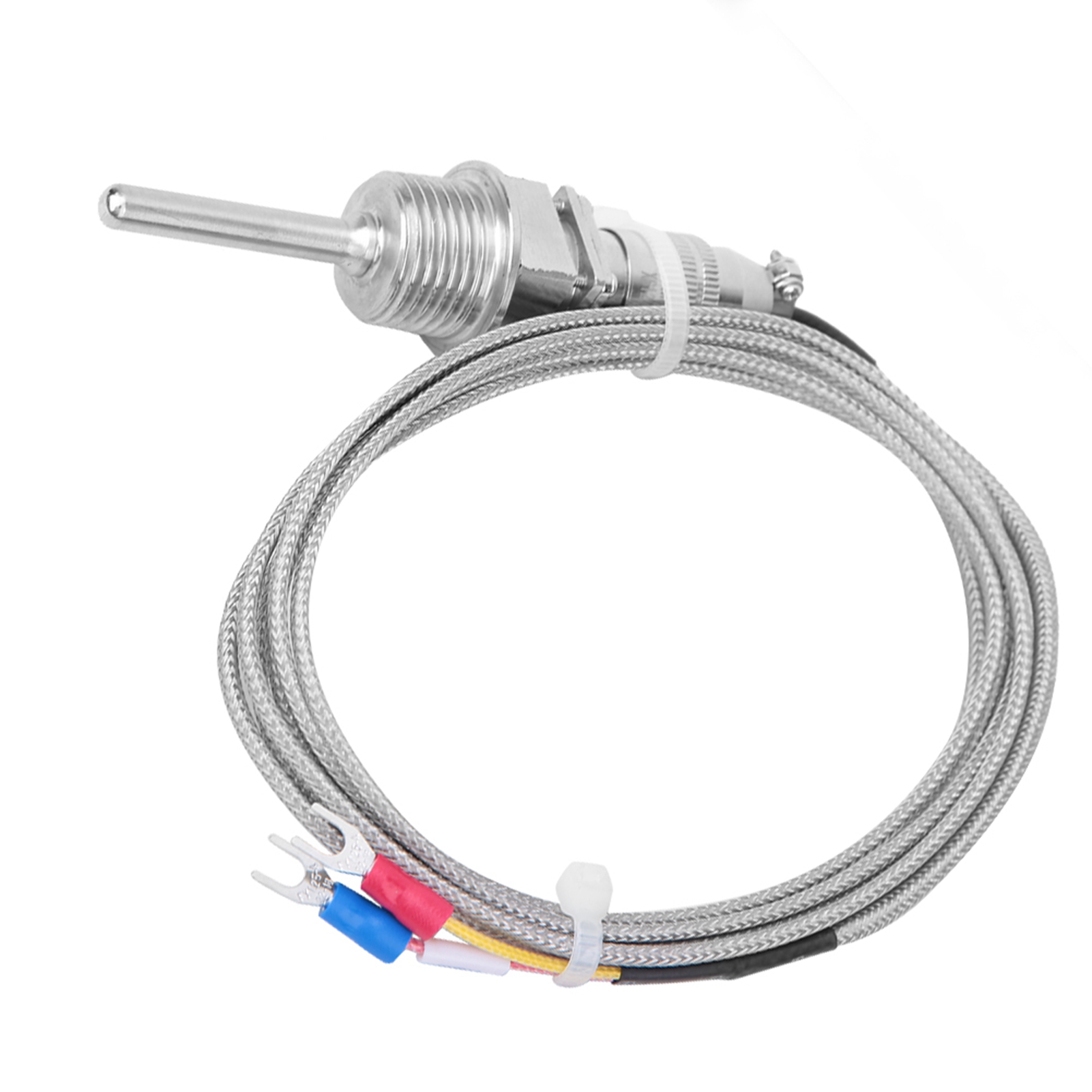 Temperaturfühler Typ K (rtd), Edelstahl-thermoelement, Abnehmbarer 3-poliger Stecker (1/2 Npt) Mit 2 M Kabel