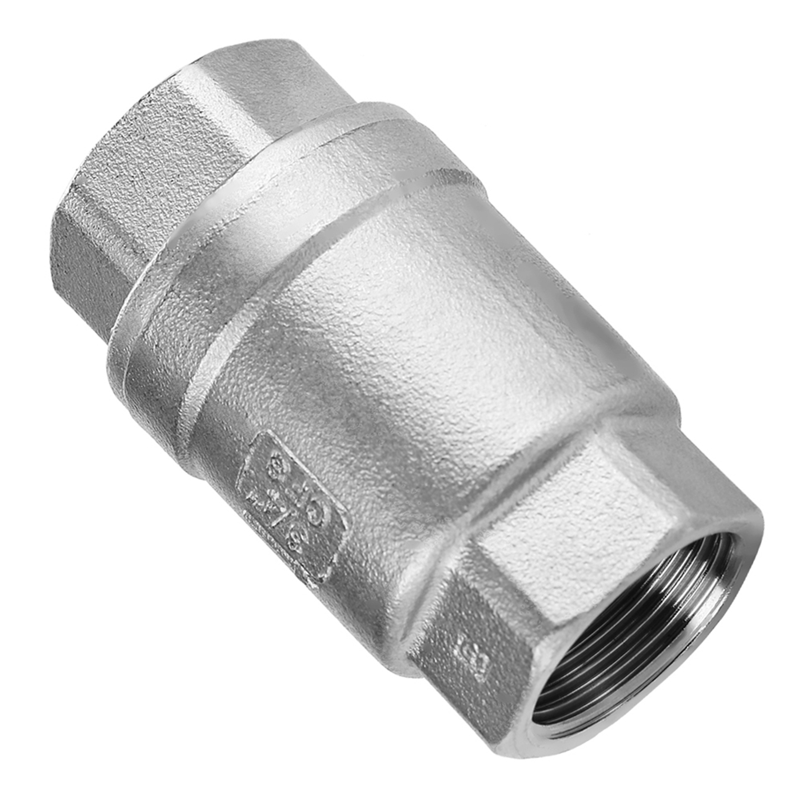 3/4"-innengewinde-rückschlagventil Mit Feder, Edelstahl, Vertikal, Wog 1000