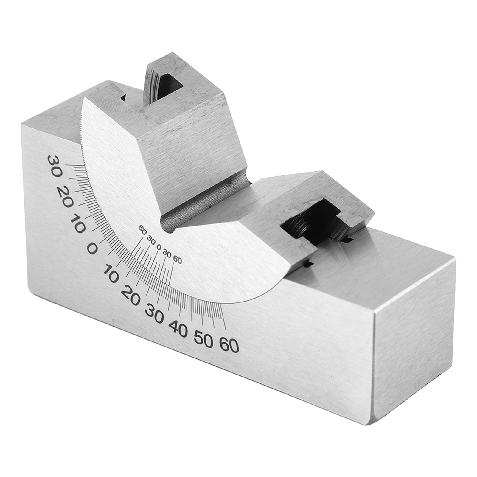 75x25x36 Ap30 Edelstahl Präzisions-mikro-einstellbarer Winkel V-block Fräsen