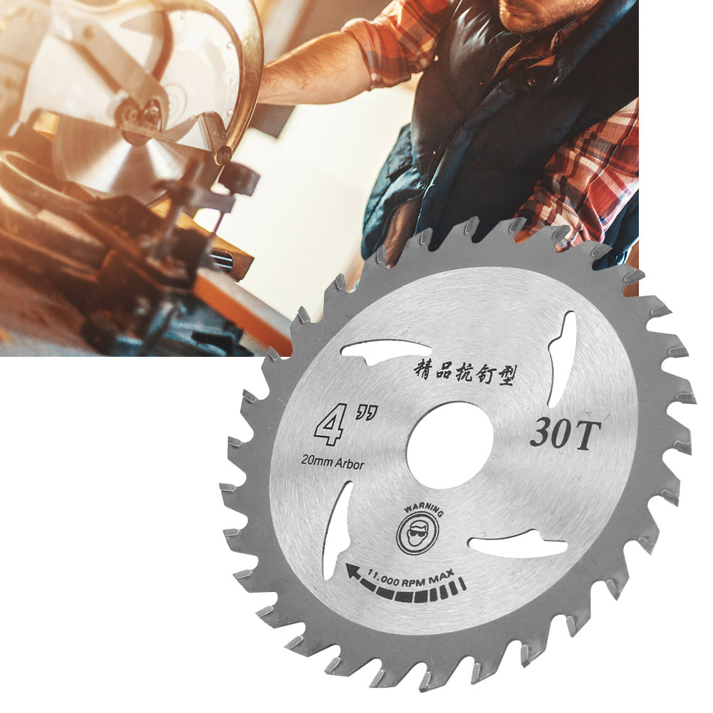 110 Mm 30t Hartmetall-kreissägeblatt Holzsägeblatt Für Winkelschleifer