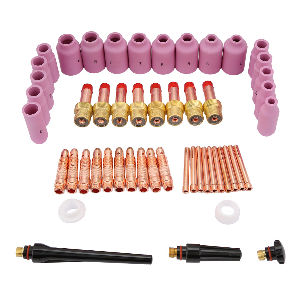 51-teiliges Set Wp-17/18/26 Serie Wig-schweißbrenner-verschleißteile Und Zubehör
