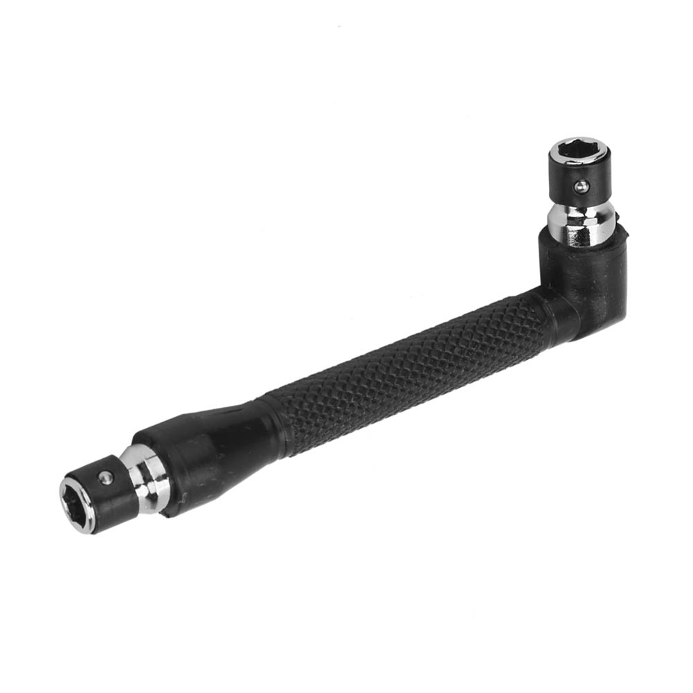1/4 Mini Doppelkopf L-förmiger Schraubendreher-bit Aus Verzinktem Stahl Steckschlüssel