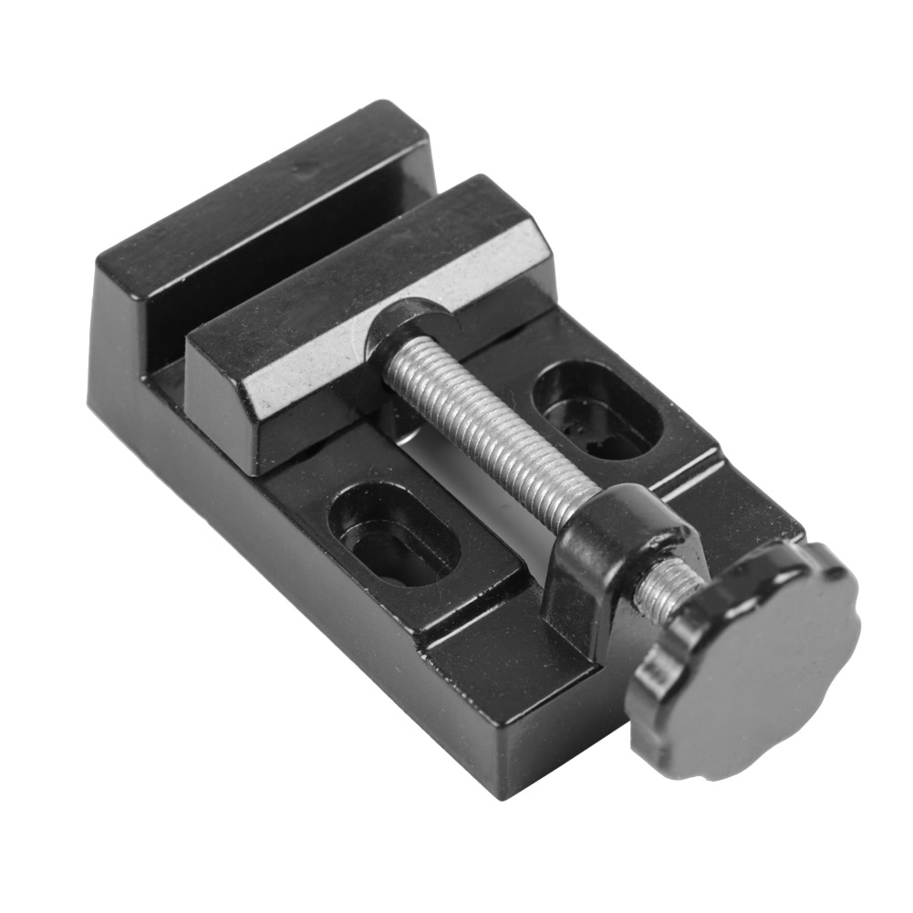 Mini-flachschraubstock Aus Aluminiumlegierung Für Bohrmaschinen Und Schnitzwerkzeuge