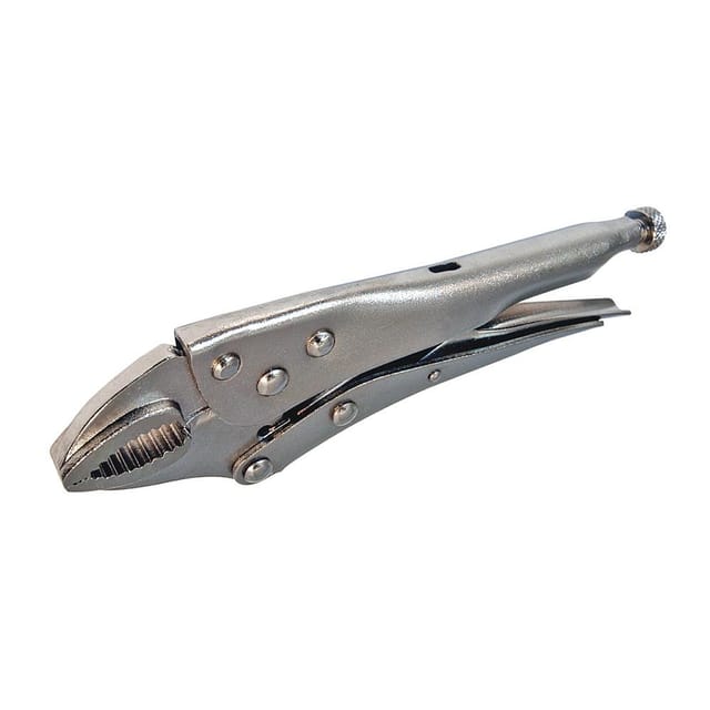 Gripzange 180 mm, gebogen