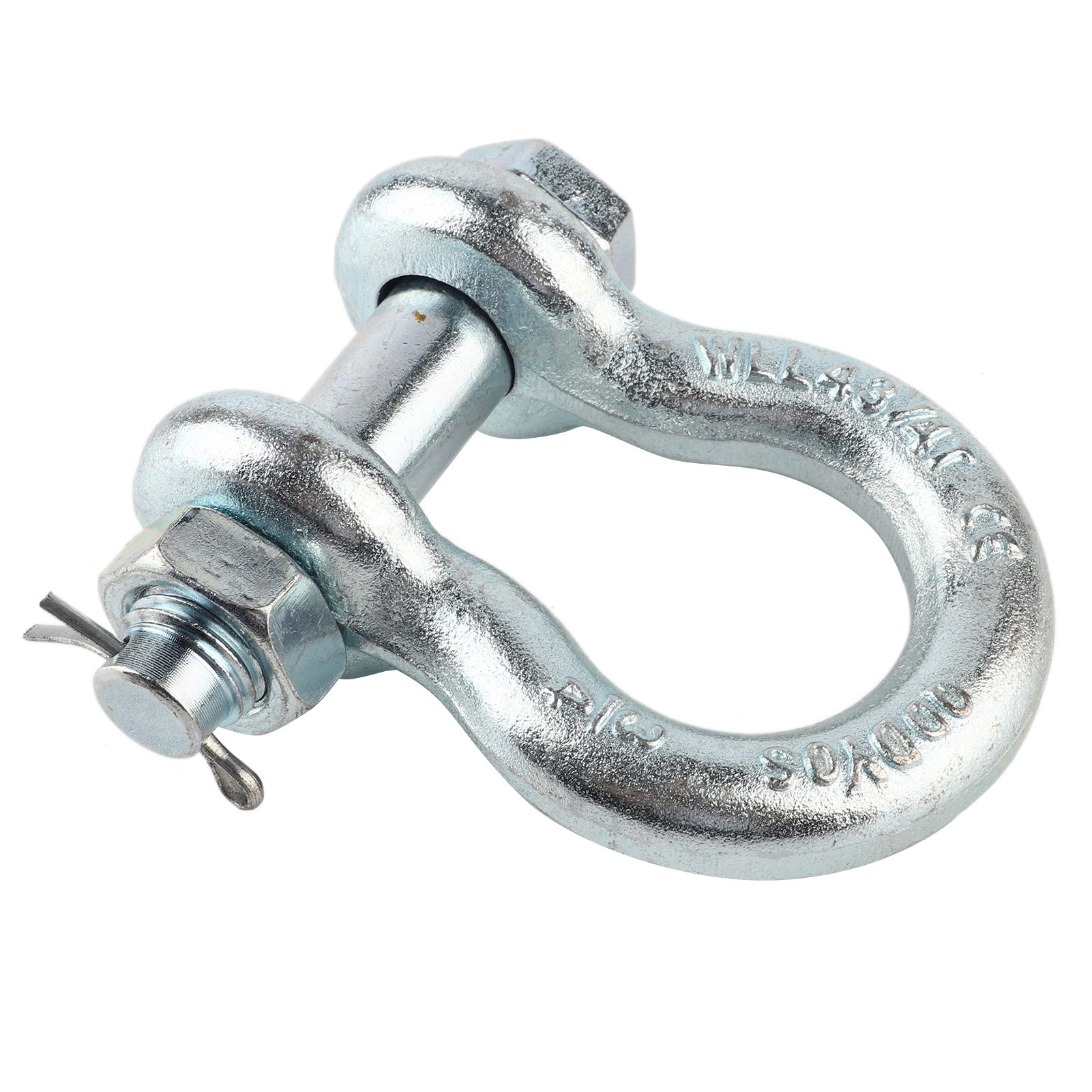Ankerschäkel, Hochbelastbar, Aus Legiertem Stahl, Bügelform Mit Mutter, Schiffshebezeugteile, 1 Stück, 4,75 T