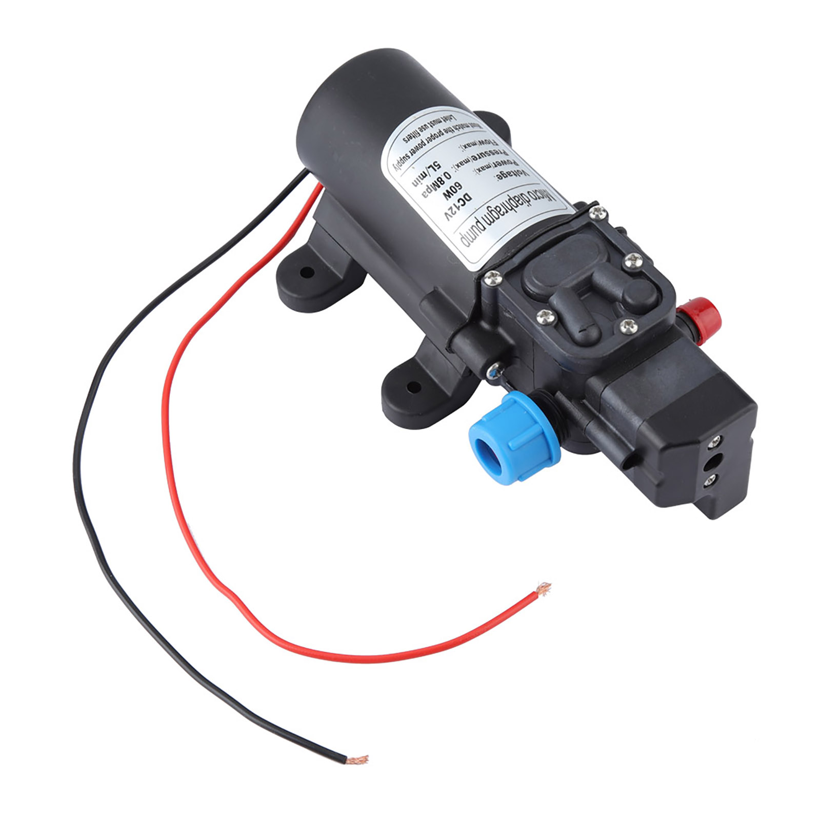 12v 60w Mikro-elektromembran-selbstansaugpumpe Mit Druckschalter