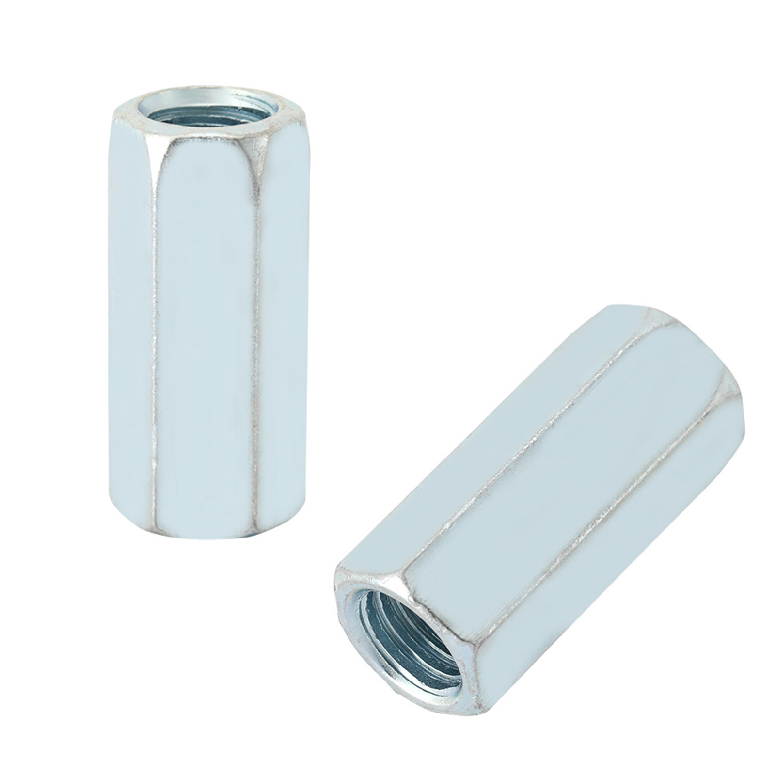 5 Stück M1240 Langstangenmutter Sechskant-hülsenmutter Abstandsgewindebefestigungen (17 Mm)