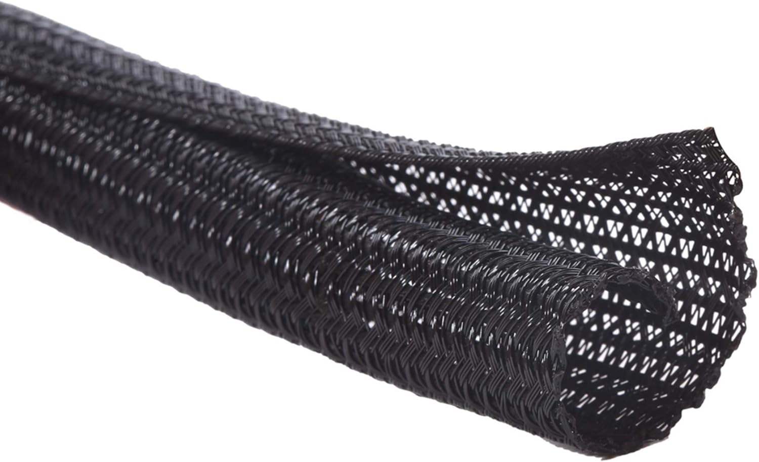 Selbstschließender Kabelschlauch 13 Mm X 3,1 M, Kabelmanagement Für Computer Und Auto, Schwarz