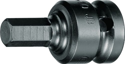 Kraftschraubersteckschlüsseleinsatz in k 19 1/2 ″ Schlüsselweite 14 mm Länge 50 mm