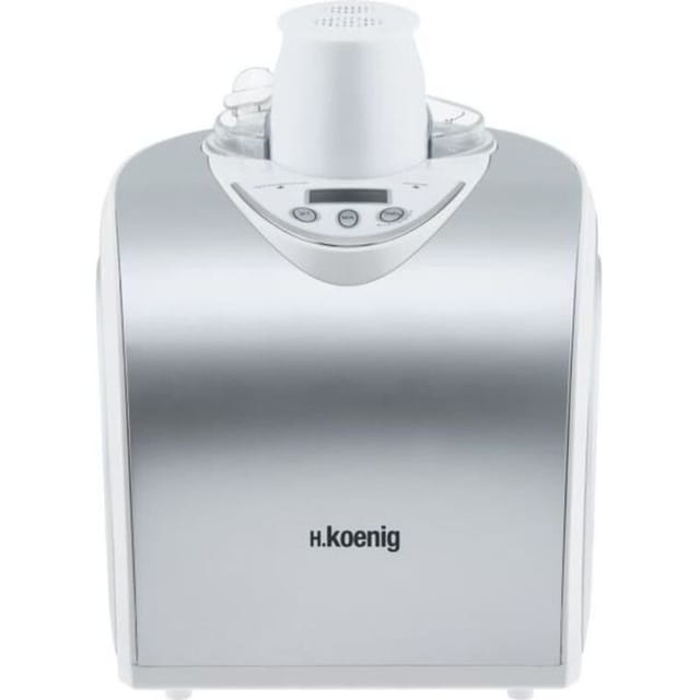 Eismaschine HKOENIG - HF180 - Kapazität 1 L - Schnelle Zubereitung: 30 bis 40 Min - 135W