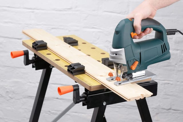 Trendline - Werk-Spanntisch klappbar 60,5 x 64 x 78 cm 100 kg Werkbank Werktisch