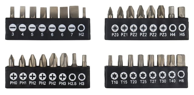 Bohrer Sortiment 75 tlg inkl Kunststoffkoffer Bohrer Set - Trendline
