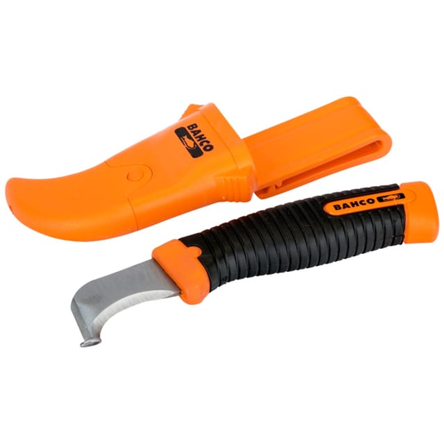 Bahco - Elektriker-Messer mit Führung, 160 mm