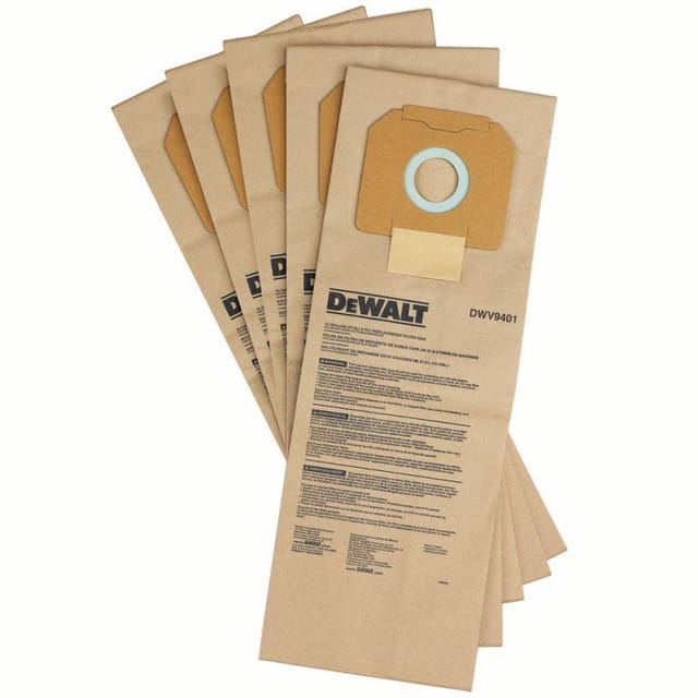 Papier-Staubbeutel (5 St.) DWV902 m/L - Dewalt