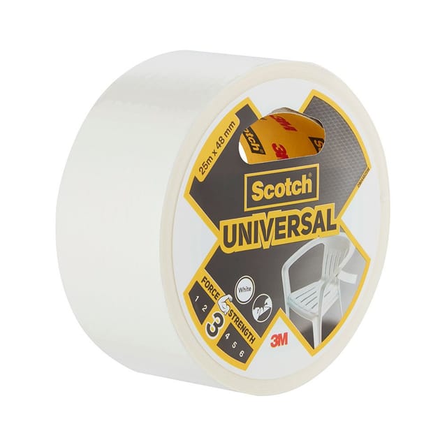 Universal-Panzerband 3 25 m x 48 mm, weiß