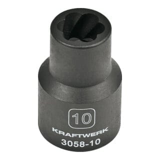 Ausdreh-Stecknuss 1/2' 10 mm