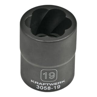 Ausdreh-Stecknuss 1/2' 19 mm