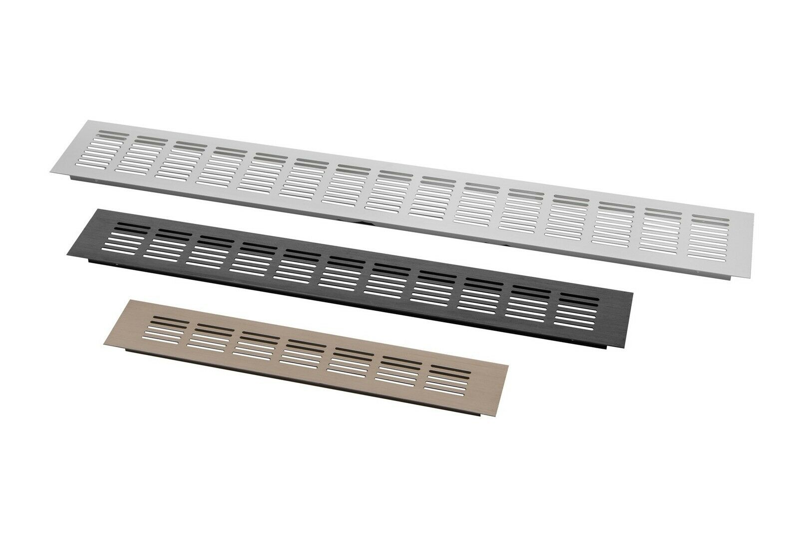 Aluminium Lüftungsgitter 50 Mm Schwarz 50 Cm