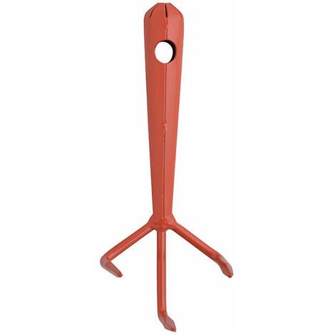 Esschert Design Kleine Handharke Rot 15 Cm - Metall