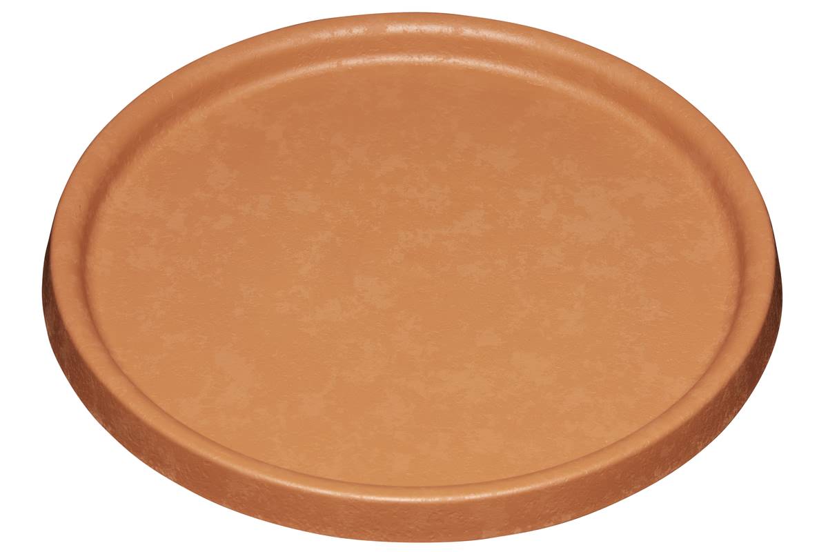 Poétic Element Untersetzer Conical Terracottafarben Ø 37,8 Cm - Kunststoff