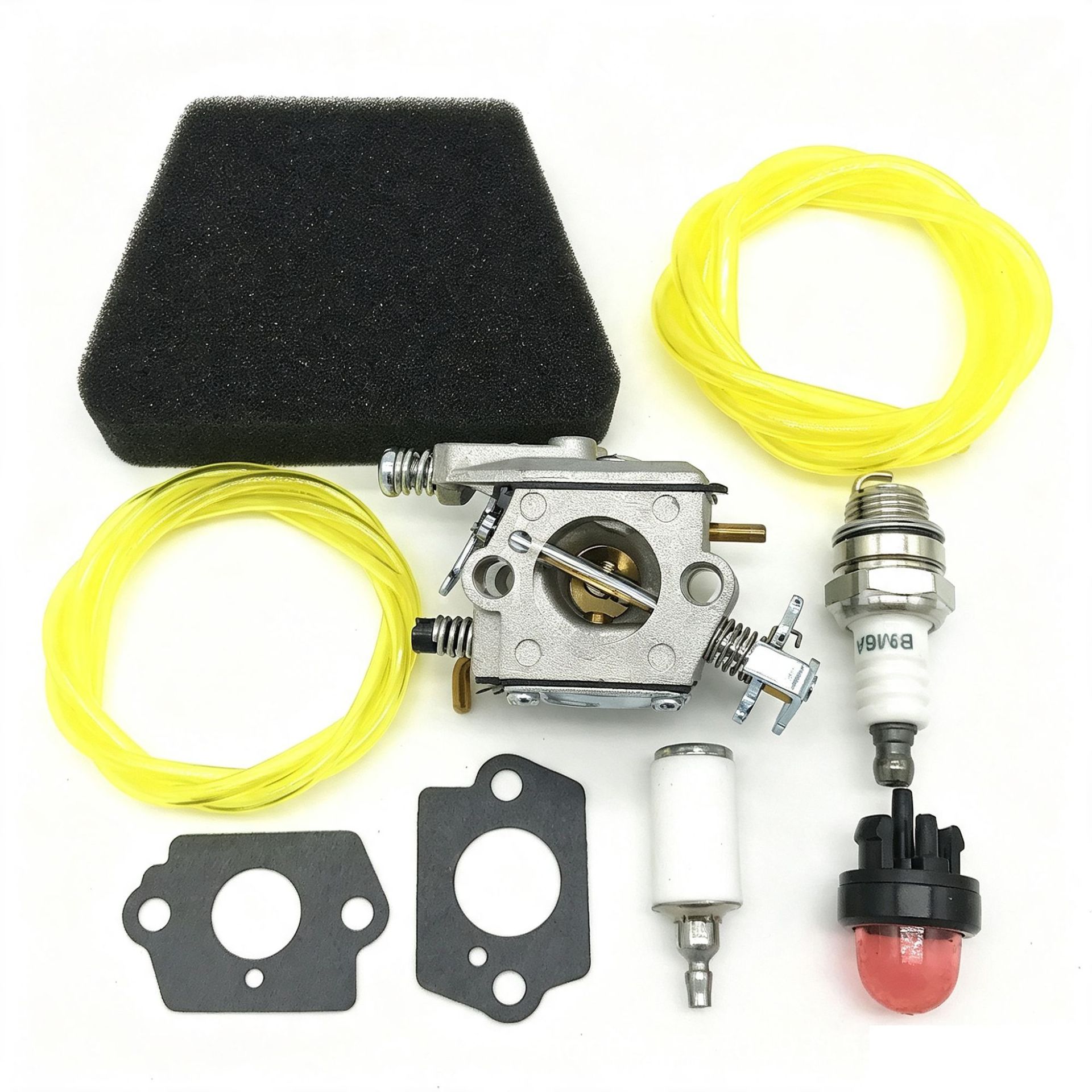 Wt-891 Wt-324 Vergaser-reparatursatz Für Kettensägen Mit Ölschlauch, Filter Und Ersatzteilen-x