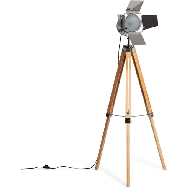 Stehlampe Bioscop Silbern