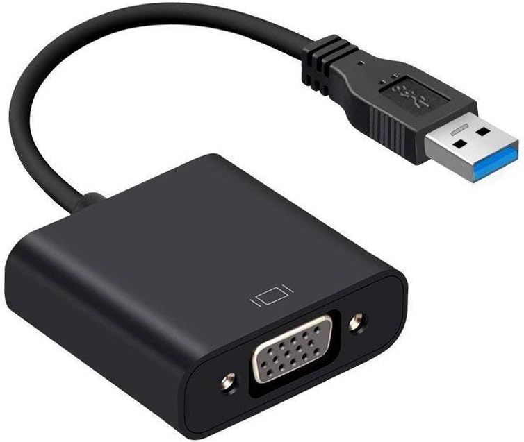 Videoadapterkonverter Usb Zu Vga, Vga Zu Usb 3.0, Externe Grafikkarte, Display Externer Kabeladapter Für Windows 7/8 / 8.1 / 10, Mac (apple) Systeme, Tablets Und Windows Xp Werden Nicht Unterstützt,so