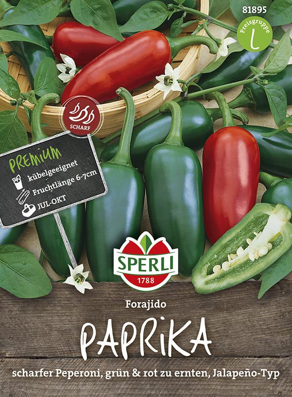 Gemüsesamen, Paprika 'florajido'