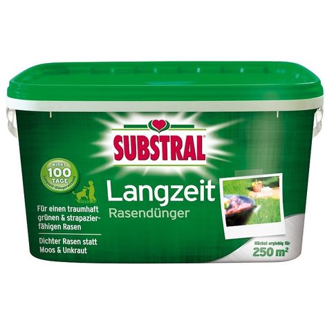 Substral - Langzeit Rasendünger 250 M² 5 Kg Rasendünger