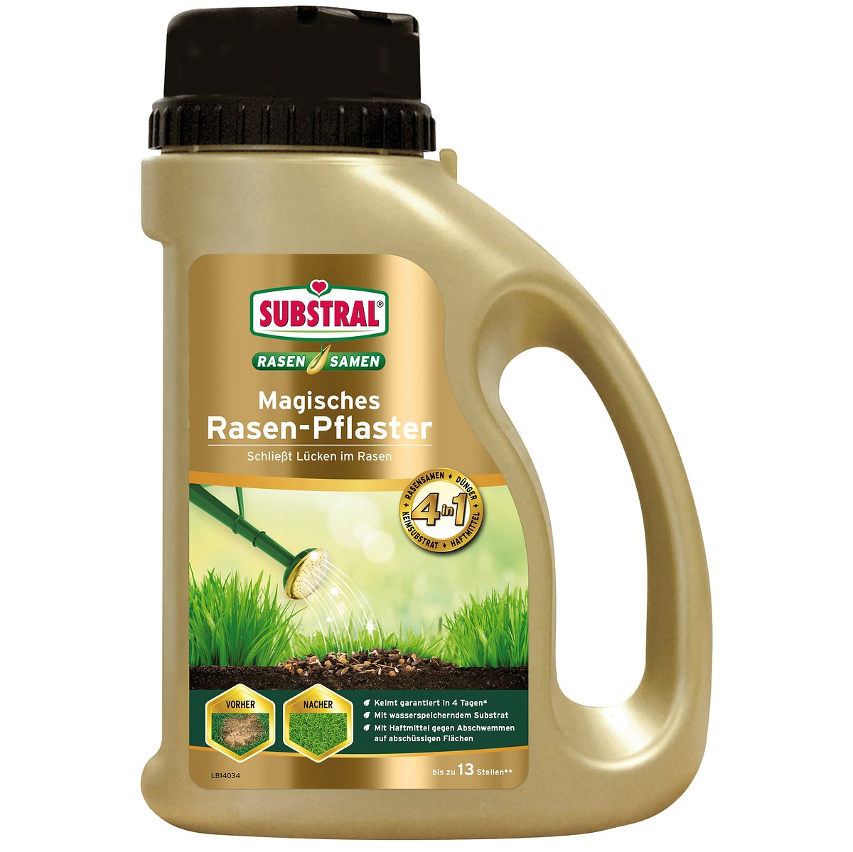 Substral® Magisches Rasen-pflaster 1 Kg Für Bis Zu 5 M²