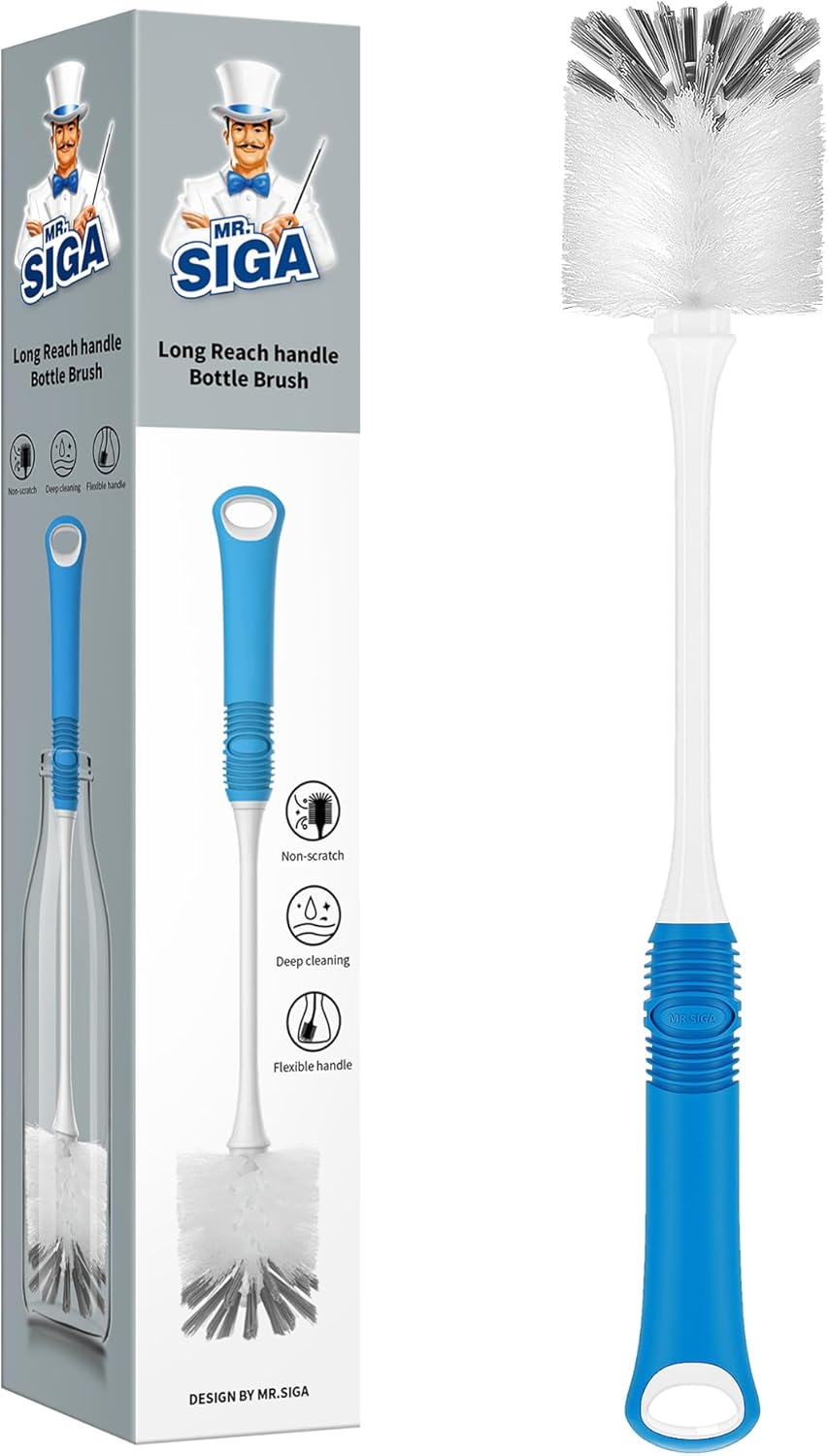 Flaschenbürste Mit Langem Griff, Thermoskannenreiniger