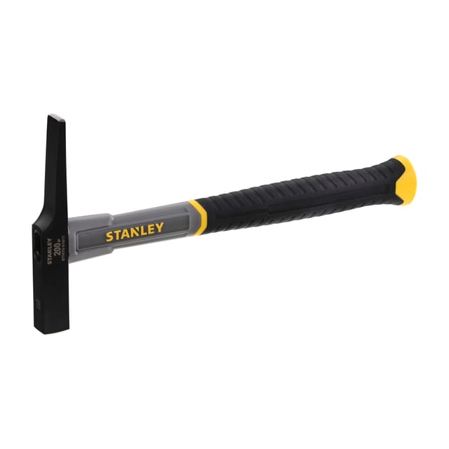 STANLEY - Elektrikerhammer mit Glasfaserstiel 200g - STHT0-51911 - Epoxidverbindung des Kopfes