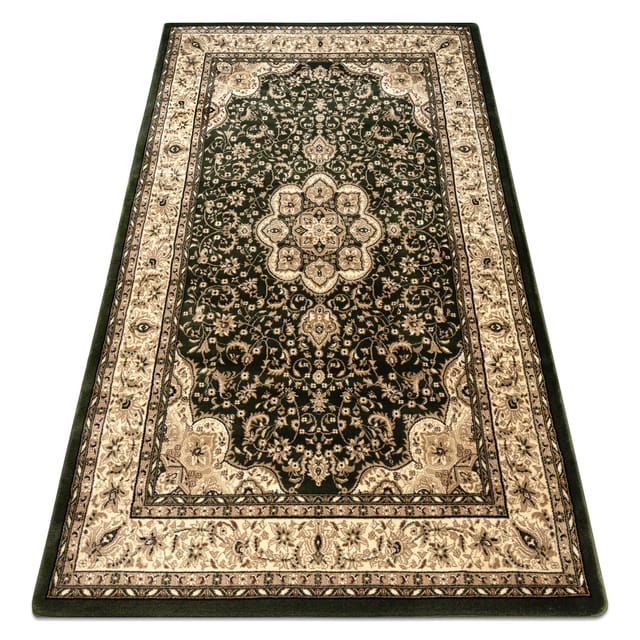 Teppich royal agy modell 0521 dunkelgrün green 300x400 cm