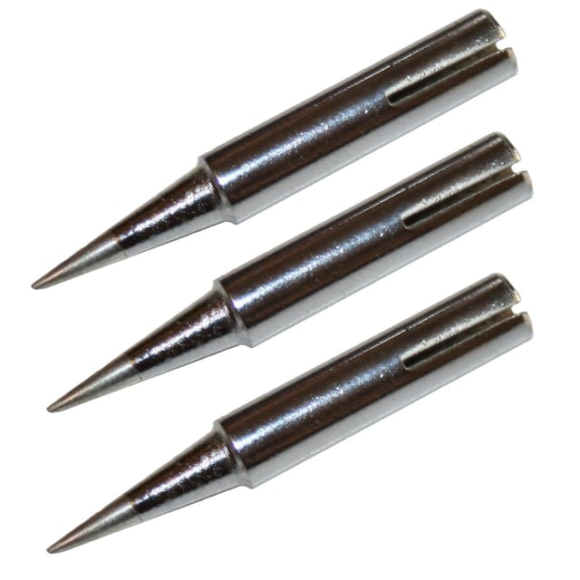 ETT - 3 Ersatz Lötspitzen Lötnadel Micro Lötkolben Präzisions Lötspitze