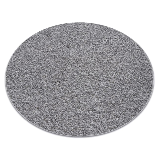 Teppich rund eton silber grey rund 133 cm