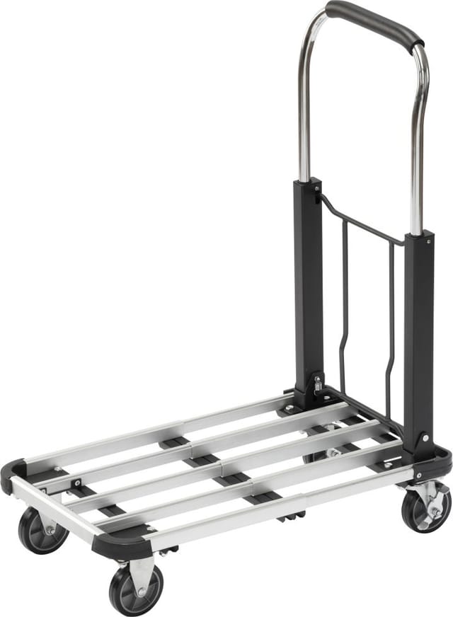 Trendline - Alu-Transportwagen 100 kg klappbar Plattformwagen Rollwagen Handwagen