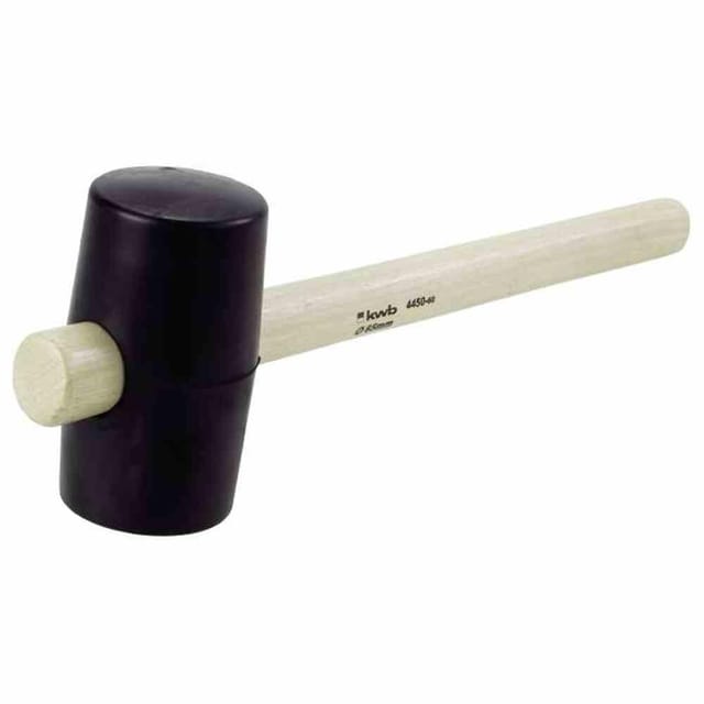 Gummihammer schwarz 65 mm
