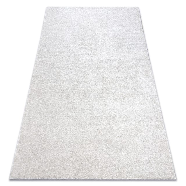Rugsx - Teppich Teppichboden santa fe creme 031 eben, glatt, einfarbig beige 100x500 cm