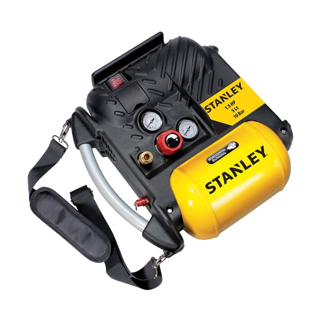 Dn 200/10/5 Airboss Kompressor 1100 Watt 10 bar 5 l Ölfrei - Stanley