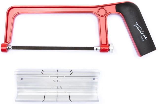 Trendline - Sägebogen 150 mm mit Alu-Schneidlade Bügelsäge Handsäge