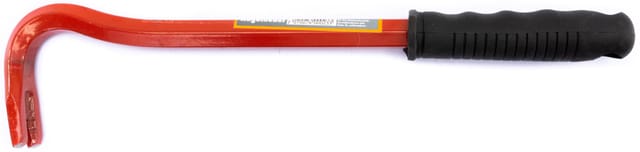 TrendLine Nagelheber, Nageleisen, Nagelzieher, Geißfuß, rot, Gummigriff
