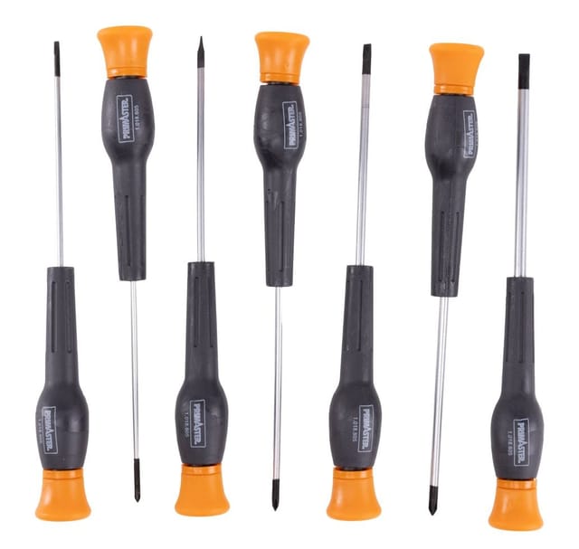 Primaster - Schraubendreher-Set Präzision 7-teilig Schraubenzieher Satz